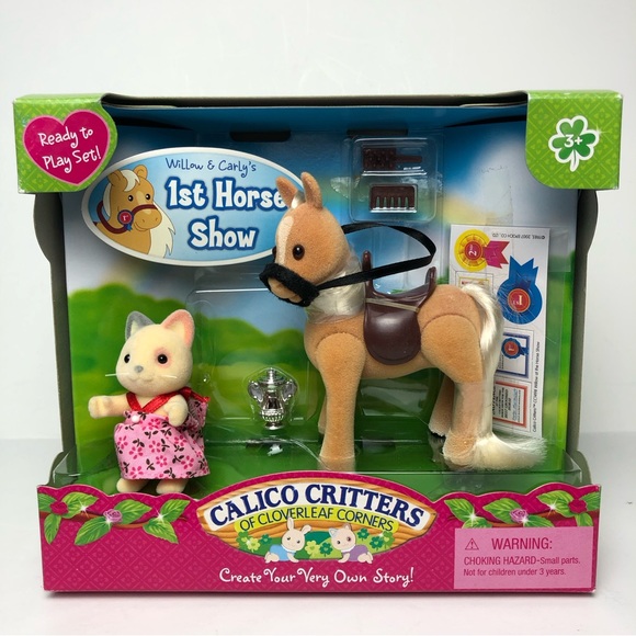 Calico Critters Toys Rare Calico Critters Willow Carlys St Horse Show Poshmark